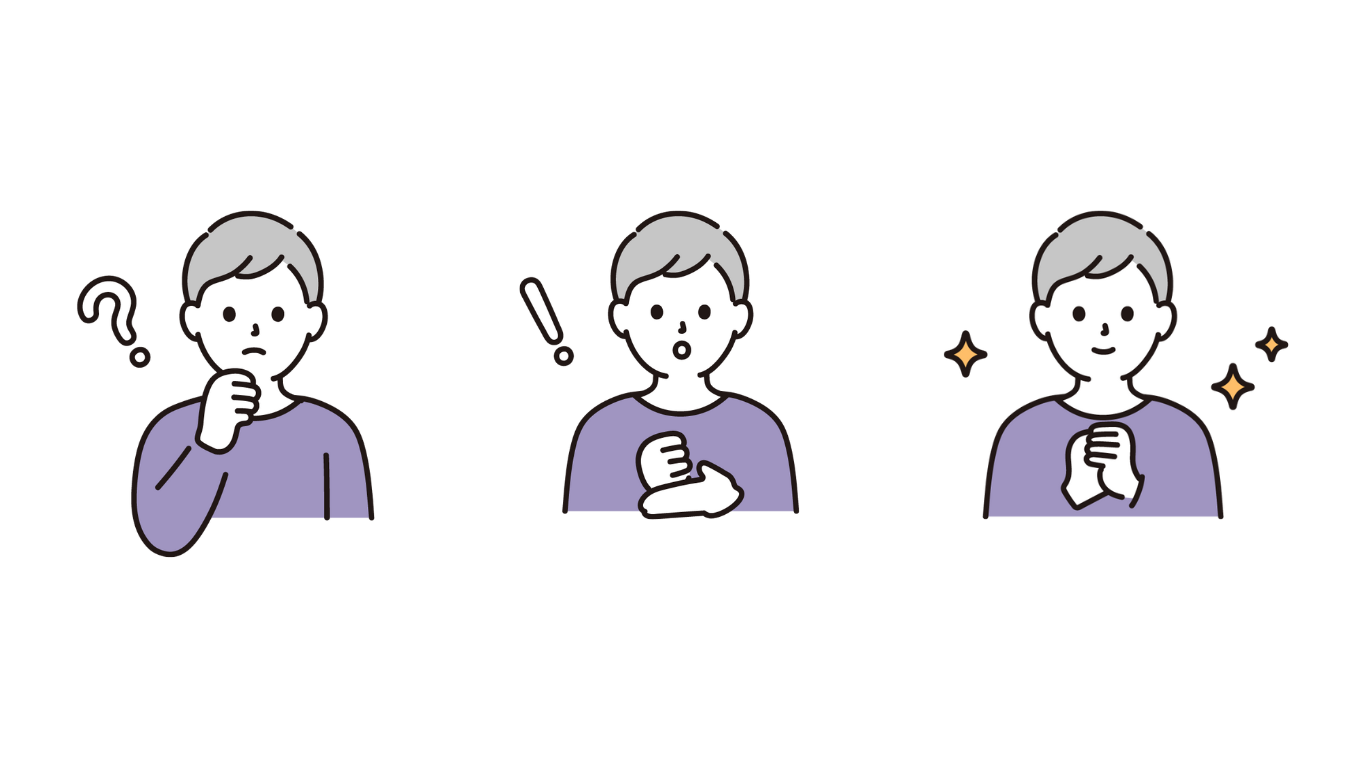 人物の頭部と脳を描いたイラスト