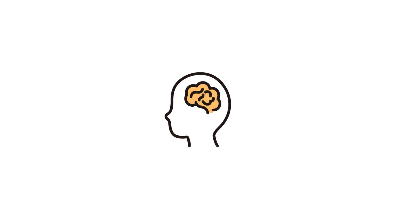 記憶に関する脳のイラスト